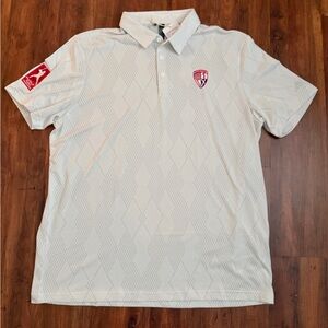 adidas Ultimate365 Micro Texture Polo Shirt Men's Short Sleeve Shirt Size XL